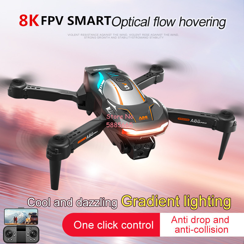 Photography Of The Year - 8K航空写真撮影 オプティカルフローポジショニング FPV RCドローン 4CH カラフル照明