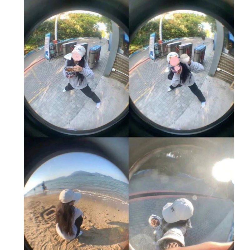 Photography Interest - 1個入り 面白い3-in-1モバイルフォン魚眼レンズ、魚眼、広角、マクロレンズを備えたポータブル外部写真レンズ