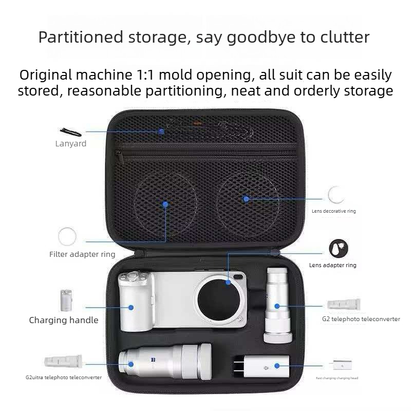 Photography Kit X300 - Vivo X300 Ultra写真撮影キット用収納ケース - 望遠レンズG2 Ultraアクセサリー用キャリングバッグ