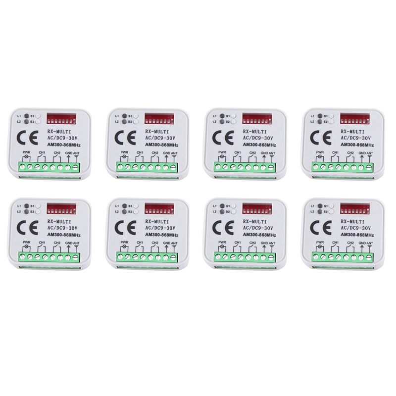 Remote Shutter Release - T82C ホットセール-8X ユニバーサル RX マルチ周波数 300-868Mhz