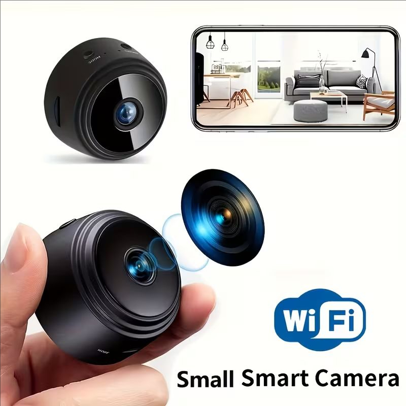 Photography Videography - A9ミニカメラ WiFiワイヤレス監視セキュリティ保護リモートモニターカムコーダービデオ監視スマートホーム