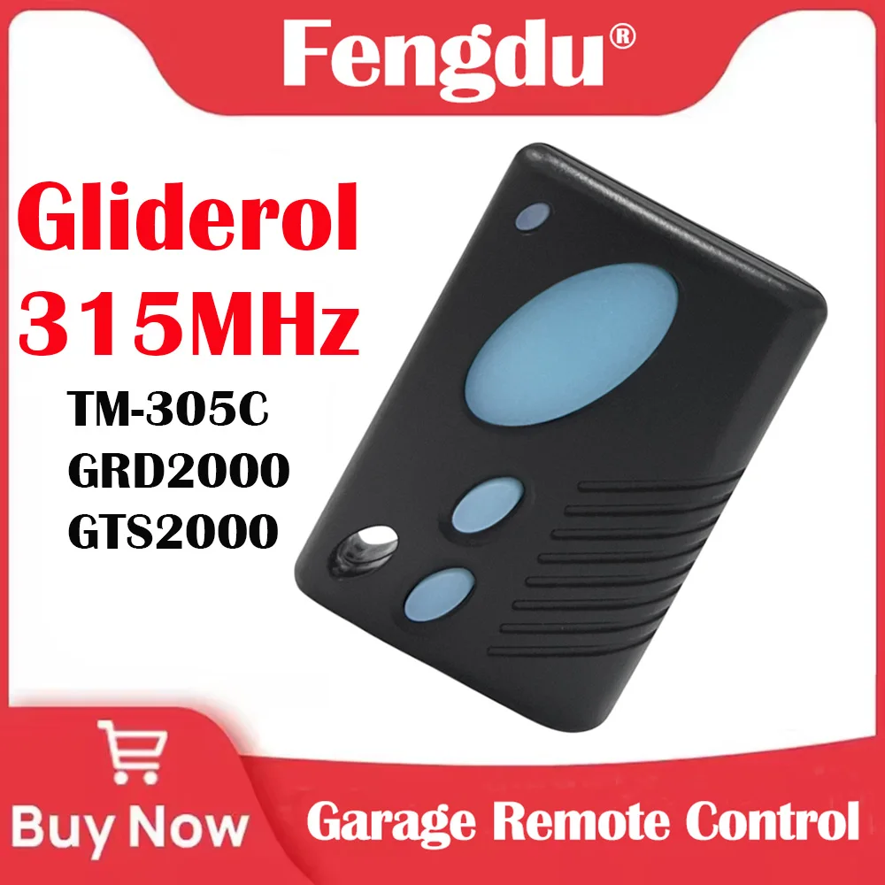 Remote Shutter Release - リモコン Gliderol TM-305C 315MHz GRD2000 GTS2000