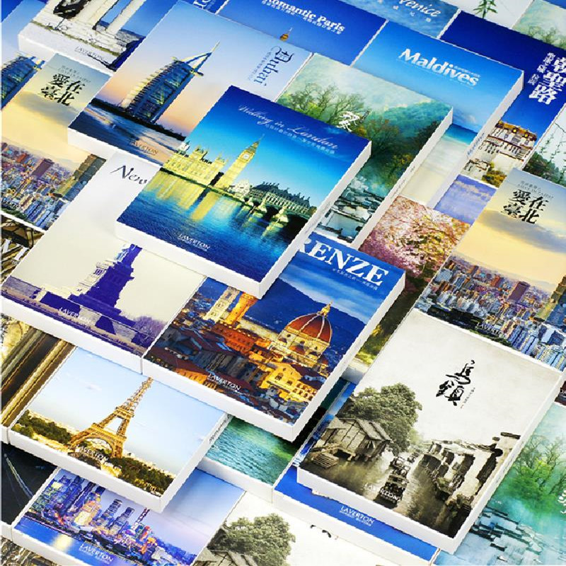 Photography Journalism - 30 個 10x14 センチメートル旅行風景写真ポストカード DIY 壁アート背景ポスターステッカー家の装飾ジャーナル写真カード
