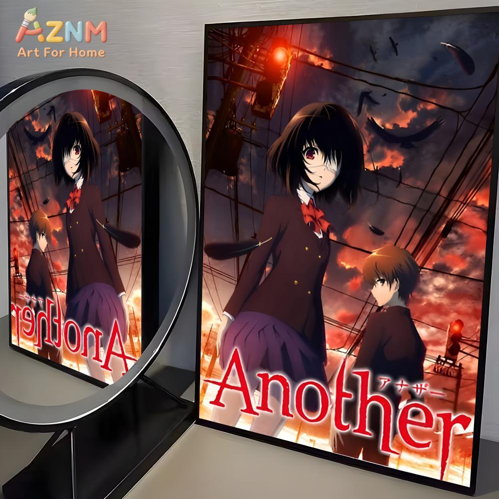 1 個 A-Another クラシックな日本のアニメポスター - Photography Anime のレビューと価格