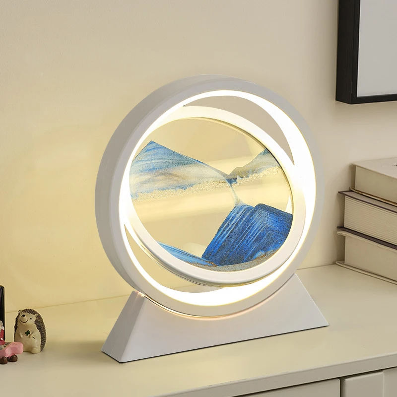 砂景キネティックサンドアートピクチャー流砂テーブルランプダイ - Photography Desk のレビューと価格