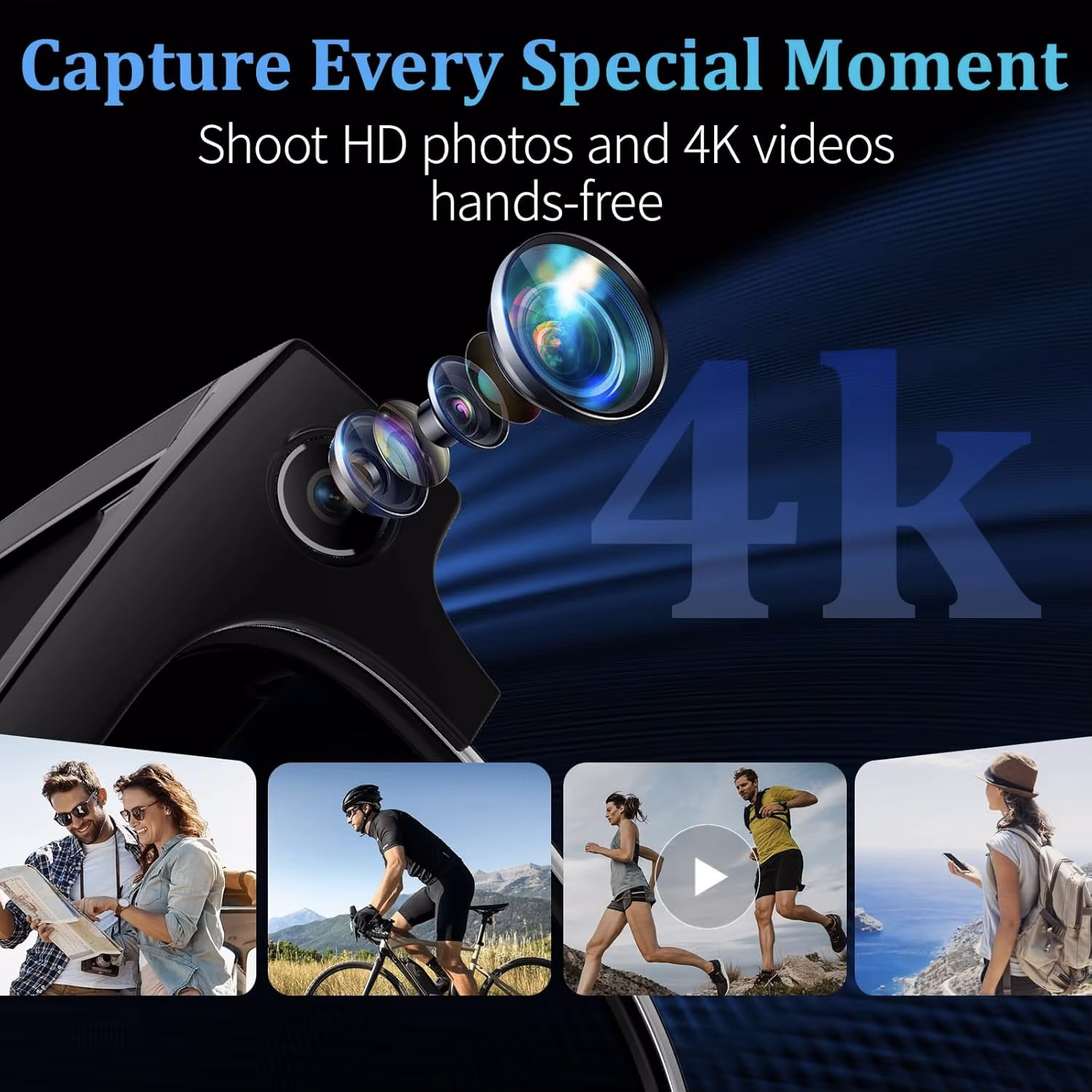 2026年世界初公開 4K HDカメラ AIスマートグラス  - Photography Videography のレビューと価格