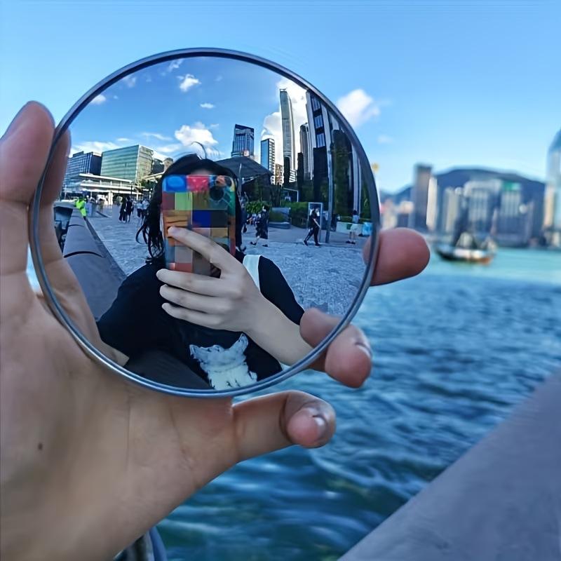 1/2 個女の子用メイクアップミラー旅行自撮りラウンド凸面ミ - Photography High Angle のレビューと価格