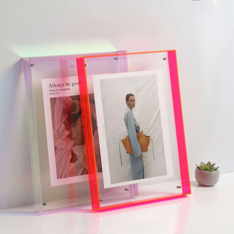 透明なアクリルの写真フレーム,DIYのポスター絵画,ホールの - Photography Desk のレビューと価格