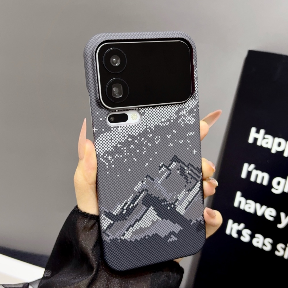 オリジナル雪の結晶テクスチャ PC マグセーフ電話ケース X - Photography Xiaomi 17 Ultra のレビューと価格
