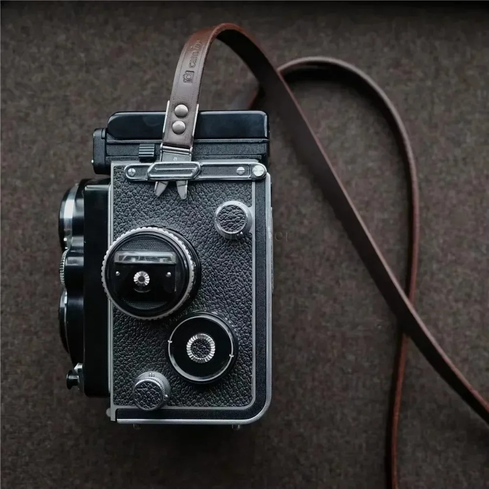 レザーカメラショルダーとネックストラップ、rolleifle - Camera Strap Leather のレビューと価格
