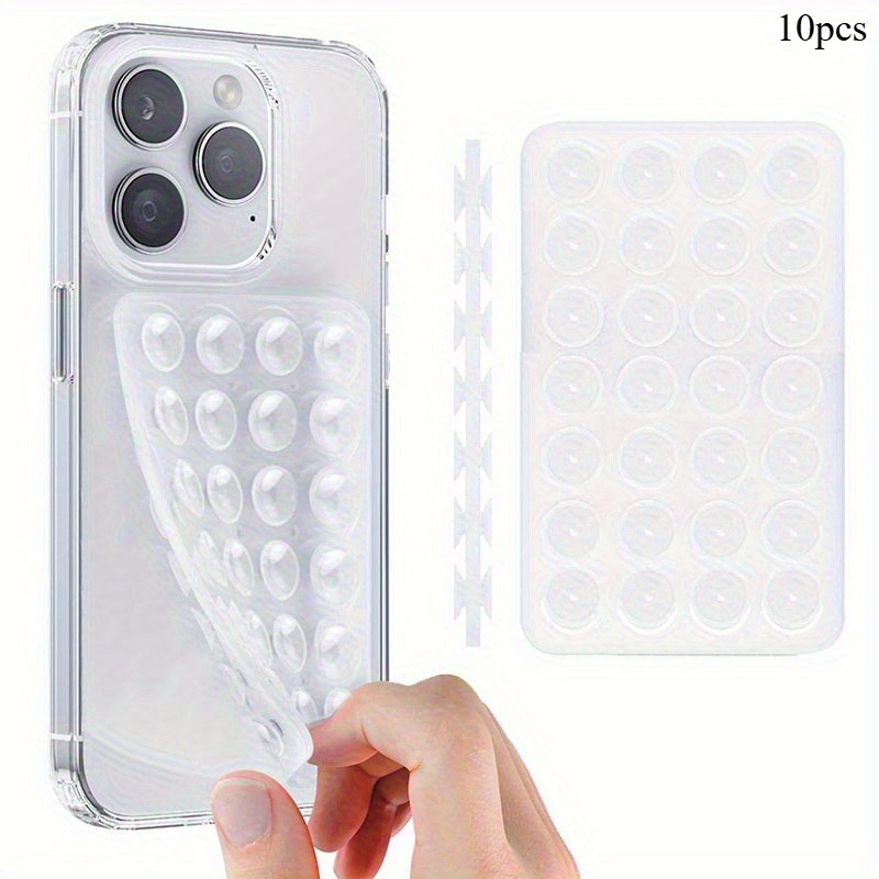 10個入り両面シリコン吸盤式スマホホルダー 強力グリップ 防 - Photography Desk のレビューと価格