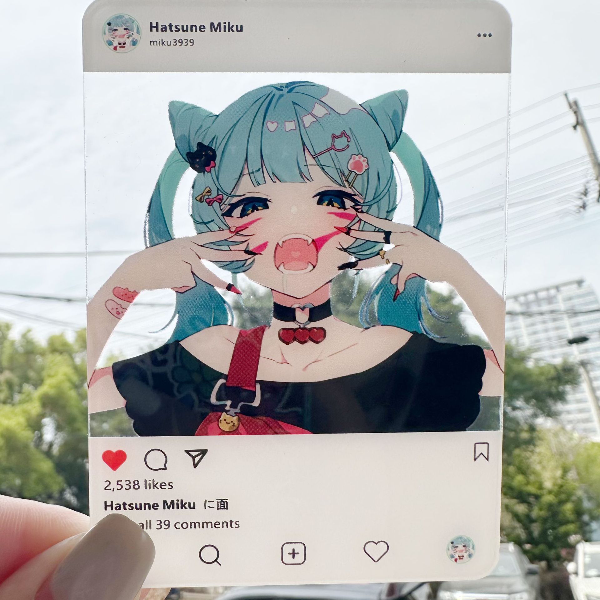 初音ミク キュート 3インチ DIY フォトカートゥーン ア - Photography Anime のレビューと価格