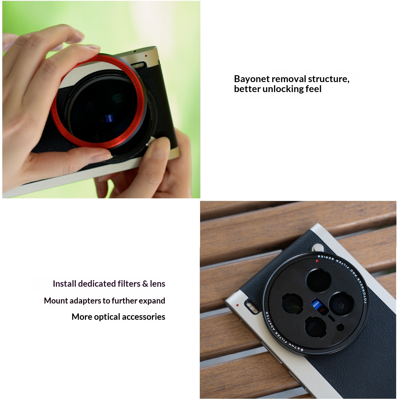 Vivo X200 Ultra用レトロ写真撮影ケース カメラ - Photography Kit Vivo X200 Pro のレビューと価格