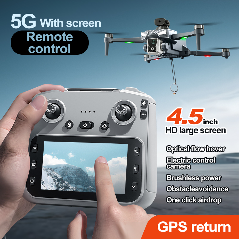 GTR8 2025 障害物回避機能付き 前後3カメラ搭載 空 - Photography High Angle のレビューと価格