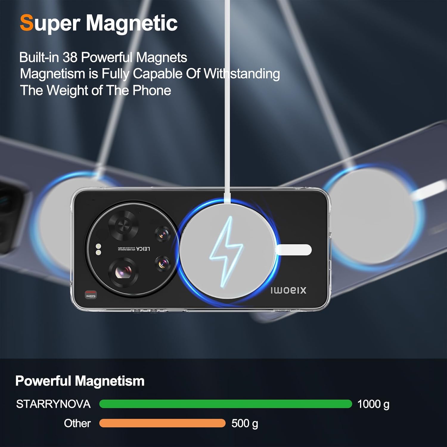 Magsafe 磁気ワイヤレス充電用ケース Xiaomi 1 - Photography Xiaomi 17 Ultra のレビューと価格