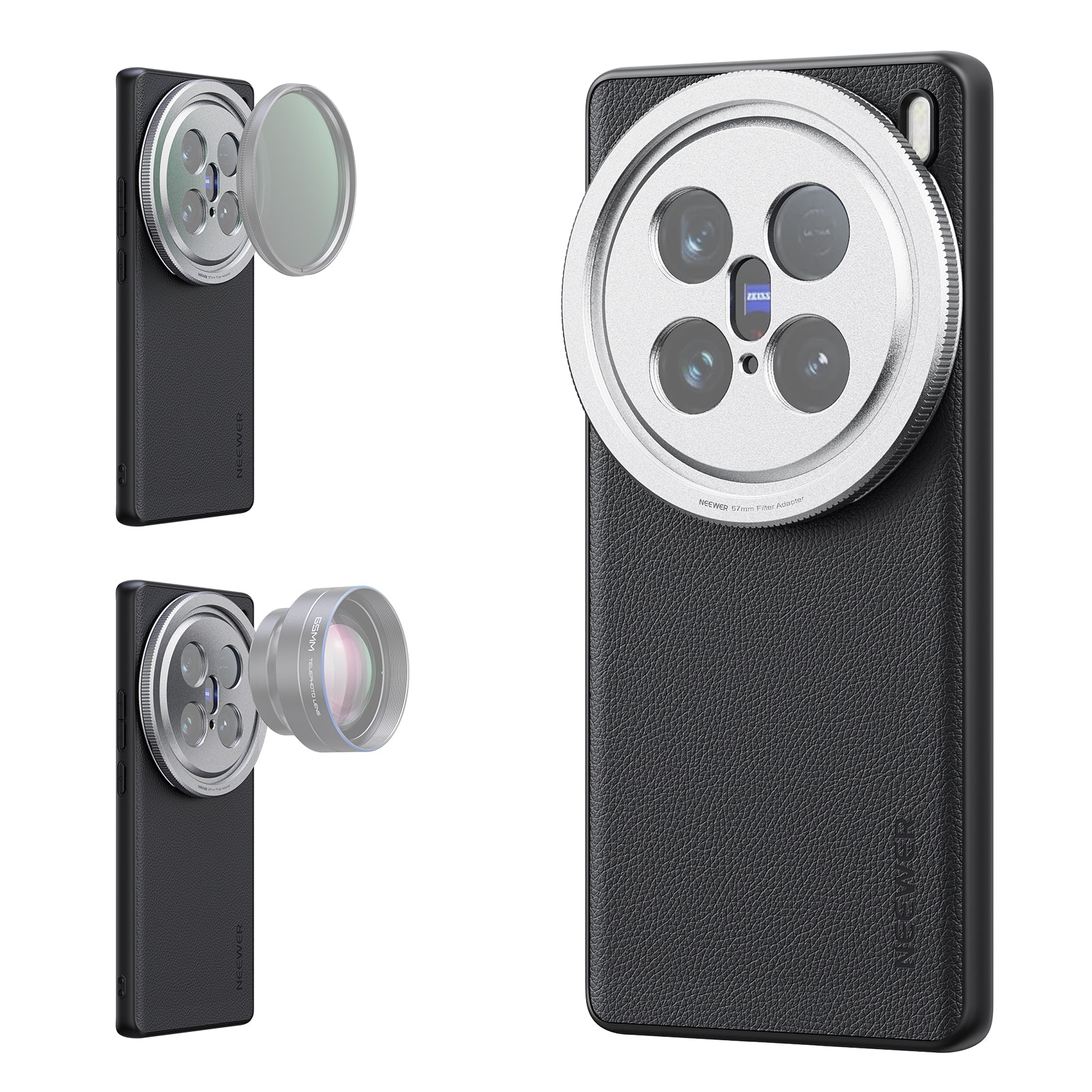 NEEWER保護電話ケース（17mmレンズマウント、67mm - Photography Kit Vivo X200 Pro のレビューと価格