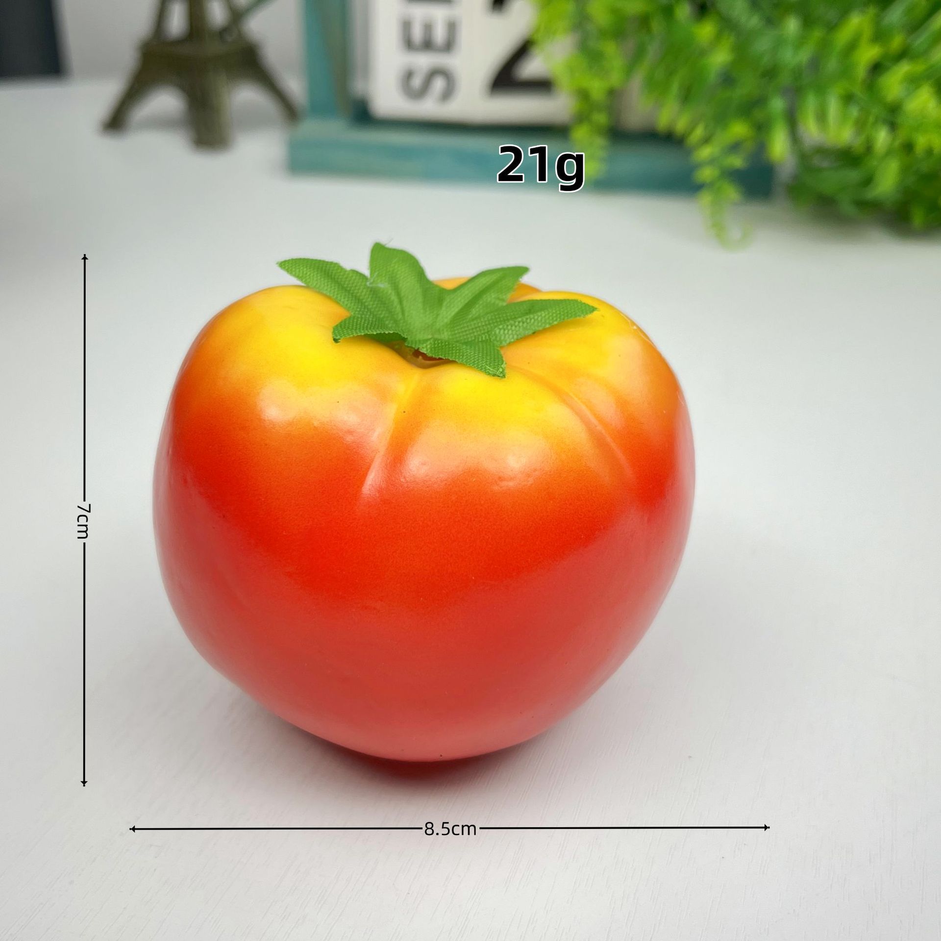 8個入り模造果物と野菜の卸売、フェイクトマトモデル、家の装飾 - Photography Graduation のレビューと価格