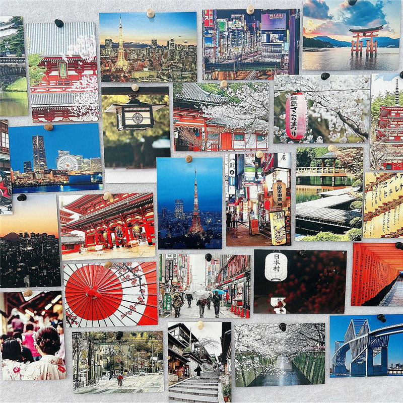 30 個 10x14 センチメートル旅行風景写真ポストカード - Photography Journalism のレビューと価格