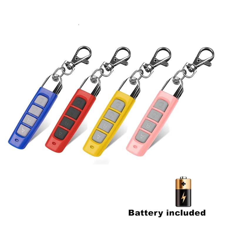 高互換性433MHZ自動4チャンネルコピー式リモコンガレージ - Remote Shutter Release のレビューと価格
