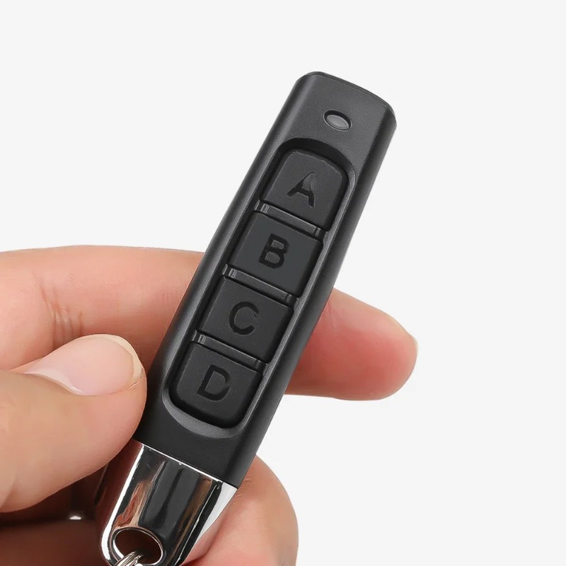高互換性433MHZ自動4チャンネルコピー式リモコンガレージ - Remote Shutter Release のレビューと価格