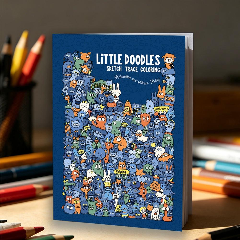クリエイティブな落書きアート塗り絵ブック |   かわいい落 - Photography Of Book のレビューと価格