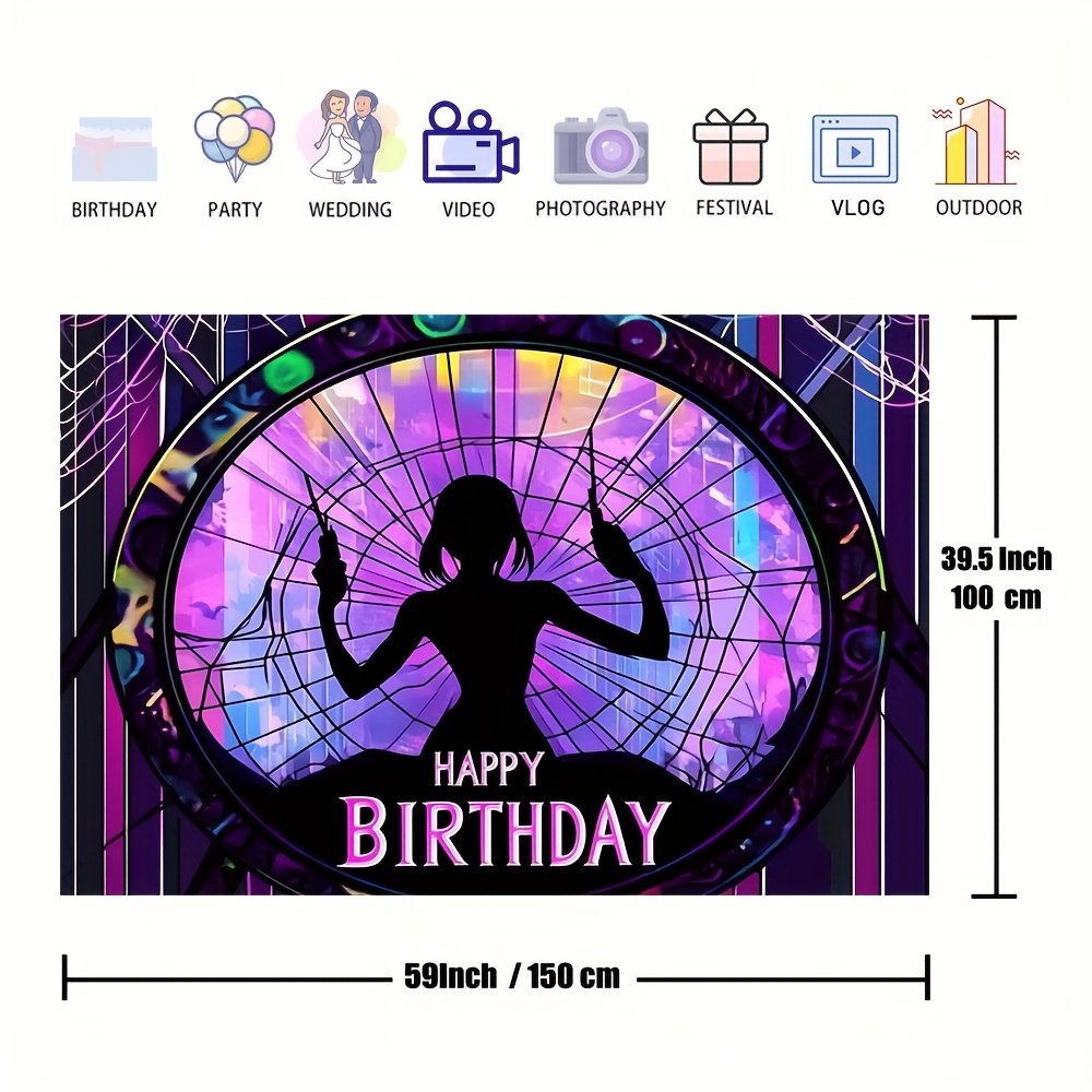 2Dグラフィックデザイン、大きなゴシック風蜘蛛の巣写真撮影用 - Photography Graphic Design のレビューと価格