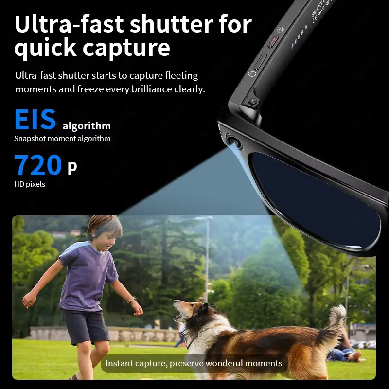 AIスマートグラス 8MPカメラ搭載 ビデオ録画 100以上 - Photography Videography のレビューと価格